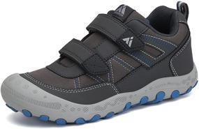 img 4 attached to Mishansha Boys Girls Athletic Hiking 👟 Shoes: Anti-Collision, Non-Slip Outdoor Walking Running Sneakers