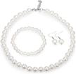 finrezio crystal necklace earring bracelet women's jewelry logo