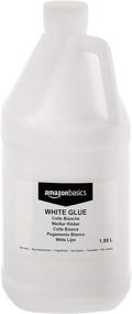 img 3 attached to 🔍 Amazon Basics Clear and White Glue Combo - 1/2 Gallon, 2-Pack for Ultimate Slime Making