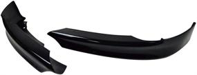 img 1 attached to Pre-Painted Front Bumper Lip Compatible With 2005-2008 BMW E90 3-Series