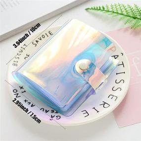 img 3 attached to 📸 Compact Mini Photo Album: 2x3 with 36 Pockets for Fujifilm Instax, Polaroid Snap & Digital Cameras - Store Kpop Photocards in Dazzling Colors