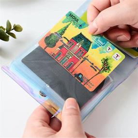 img 2 attached to 📸 Compact Mini Photo Album: 2x3 with 36 Pockets for Fujifilm Instax, Polaroid Snap & Digital Cameras - Store Kpop Photocards in Dazzling Colors