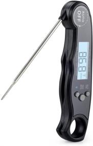 img 4 attached to 🌡️ Fast and Accurate Instant Read Meat Thermometer with Long Probe, Backlight, and Waterproof Design - Perfect for Cooking, BBQ, Baking, and More!