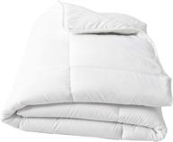 🛏️ premium twin white goose down alternative comforter by manor ridge - hypoallergenic duvet insert for better sleep logo