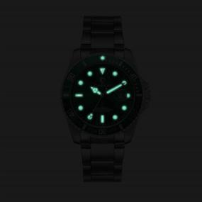 img 1 attached to ⌚Безвременная элегантность: модные непромокаемые светящиеся женские часы из нержавеющей стали