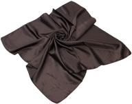 elegant solid color square women's accessories: scarves & wraps for an exquisite touch logo