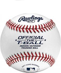 img 4 attached to ⚾ Rawlings Youth T-Ball or Training Baseballs - Box of 12, TVB