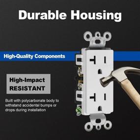 img 2 attached to Receptacle Screwless Wallplate Included 3 Year Warranty