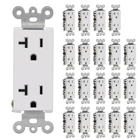 img 4 attached to Receptacle Screwless Wallplate Included 3 Year Warranty