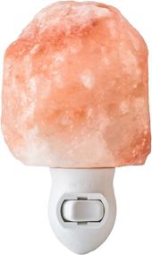 img 2 attached to 🌙 Premium Rakaposhi Salt Rock Night Light - Certified Natural Crystal Himalayan Salt Lamp Night Light with UL Listed Wall Plug