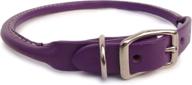 auburn leathercrafters rolled dog collar dogs in training & behavior aids logo