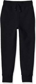 img 1 attached to Одежда для черных мальчиков: Fleece Jogger Pants от Amazon Essentials