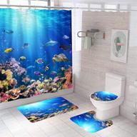 non slip bathroom accessories waterproof curtains logo