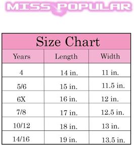 img 2 attached to 👚 MISS POPULAR 3-Pack T-Shirt Fashion for Girls' in Tops, Tees & Blouses - Top Choice for Stylish Clothing