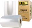 knox brand polyolefin shrink centerfold packaging & shipping supplies in industrial stretch wrap supplies logo