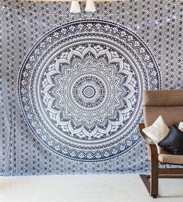 img 2 attached to 🌸 Boho Vibes: Indie Pop Mandala Tapestry Bedding & Pillow Covers for a Stylish Bedroom Décor