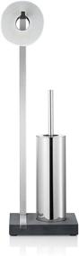 img 1 attached to Efficient and Stylish Blomus Menoto Toilet Butler with Premium Toilet Brush