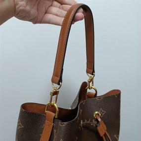 img 2 attached to Genuine Leather Replacement Handbag 14 5Inch