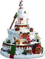 🎄 lemax 84348 multicolored christmas north pole tower logo