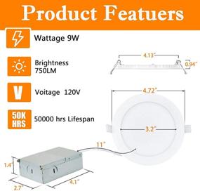 img 2 attached to 💡 Enhanced Lighting Solutions: Introducing the Recessed Junction Selectable Brightness Downlight