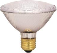 💡 satco s2335 39w (50w) 530 lumens par30 short neck halogen wide flood 50° clear light bulb - dimmable & efficient logo