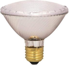 img 1 attached to 💡 Satco S2335 39W (50W) 530 Lumens PAR30 Short Neck Halogen Wide Flood 50° Clear Light Bulb - Dimmable & Efficient