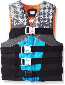 img 2 attached to 👚 Large/X-Large Blue Stearns Women's Infinity Series Boating Vest