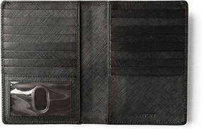 img 3 attached to 🧳 Luxury Travel Leather Passport: Stylish and Secure Blocking Companion