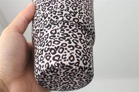 img 1 attached to 🐆 Keep your Iced Coffee Chilled Best with LOVAC 3-Pack Reusable Sleeves - Neoprene Insulator Sleeve for Starbucks, Dunkin & More (Leopard Print)