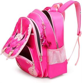img 2 attached to Magical Moonmo Unicorn Princess Backpack - Waterproof and Stylish for Adventurous Princesses