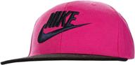 🧢 stylish nike boys unisex-child flat brim hat - trendy headwear for kids logo