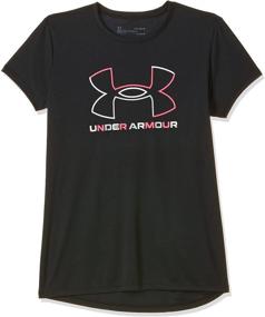 img 4 attached to 👕 Детская одежда X-Лардж для девочек: футболка с коротким рукавом Under Armour