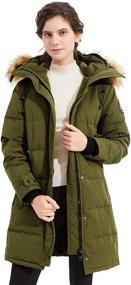 img 2 attached to Orolay Womens Thickened Adjustable Winter Women's Clothing and Coats, Jackets & Vests