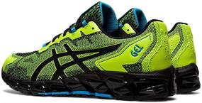 img 2 attached to 👟 ASICS Men's Gel Quantum Shoes in Hazard Green - Athletic Footwear