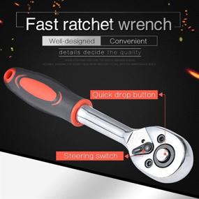 img 2 attached to Ratchet Wrench Vanadium Released Extension