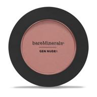 bareminerals gen nude pressed mineral powder blush, call 💖 my blush: achieve a natural glow with 0.21 oz of radiance logo