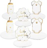 hello shower honeycomb centerpieces designs logo