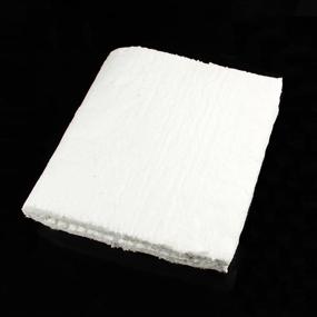 img 1 attached to 🔥 Ceramic Fiber Insulation Blanket 2400F | HM&FC 1"x 12"x 24" – Ultimate Fireproof Solution