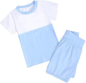 img 4 attached to Colorful Tie Dye Pullover Outfit Set for Boys and Girls: Long Sleeve Sweatshirt Tops + Active Pants (2Pcs)