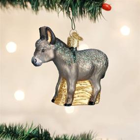 img 3 attached to Old World Christmas Ornaments Donkey