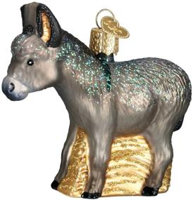 img 4 attached to Old World Christmas Ornaments Donkey