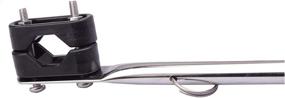 img 1 attached to Enhance Your Boat with Amarine Made 2-Pack Stainless Steel Rail Mount Boat Pulpit Staff – Perfect for Yacht Marine Boat Flag Pole Mount (7/8" - 1-1/4")