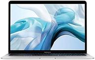 renewed apple macbook air 2018 13.3in, mac os, intel core i5, 1.6 ghz, intel uhd graphics 617, 128 gb, silver logo