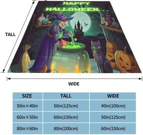 img 1 attached to Halloween Lightweight Ultra Soft FleeceThrow Blankets