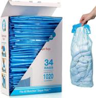 diaper refill counts compatible disposal logo