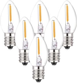 img 4 attached to 🌟 Enhance Your Space with Bulbs Filament Edison Candelabra Candel: Timeless Elegance for Every Setting