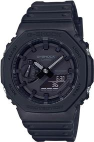 img 4 attached to 🕺 Casio G-Shock Carbon Core Guard GA-2100-1A1JF Men's - Japanese Import