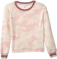 stylish and comfy splendid girls' long sleeve top for kids logo