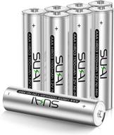 🔋 sukai rechargeable aaa batteries - high capacity 1100mah 1.2v ni-mh triple a batteries with low self discharge - 8 pack logo