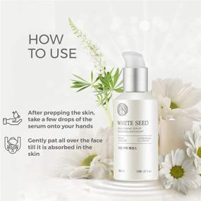 img 1 attached to ✨ The Face Shop Whiteseed Brightening Serum 1.69 Fl Oz: Illuminate Your Skin with this Powerful Serum